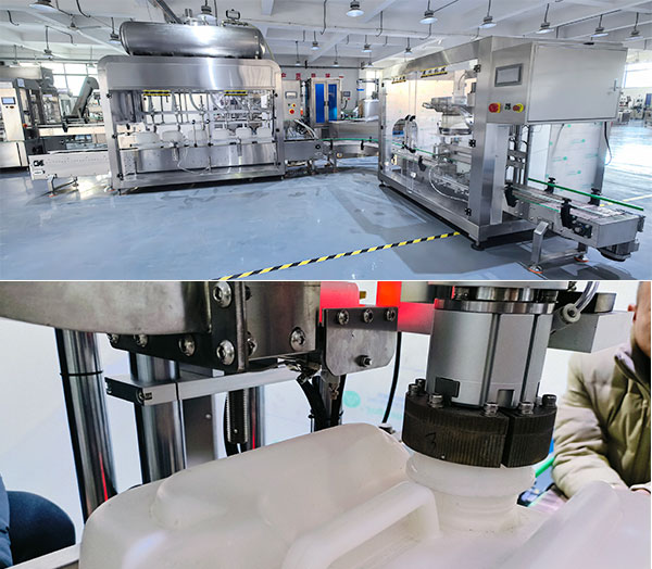 全封闭称重式灌装生产线