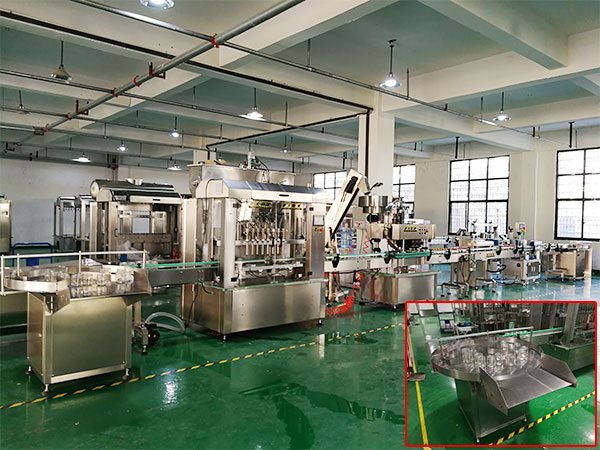 重力自流式旋盖灌装生产线