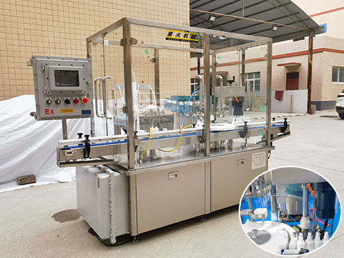 封闭式灌装旋盖一体机